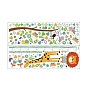 PVC Height Growth Chart Wall Sticker, for Kids Measuring Ruler Height, Giraffe