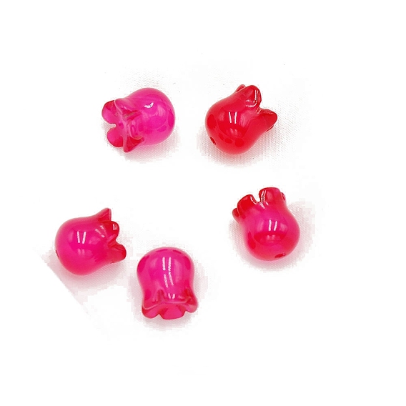 Natural Gemstone Beads, Undyed, Lily of the Valley