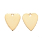 201 подвески из нержавеющей стали, сердце