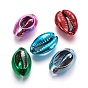 Electroplated Cowrie Shell Beads