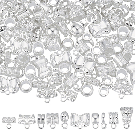 150 шт. 10 стили вешалок из сплава, трубные поручители