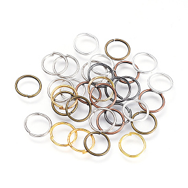 Iron Open Jump Rings, Round