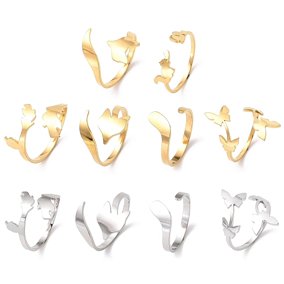 304 открытые манжеты из нержавеющей стали