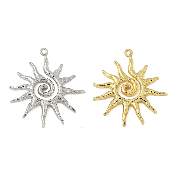 Латунные подвески, солнечные чары, стойки покрытие, долговечный, без кадмия и без свинца