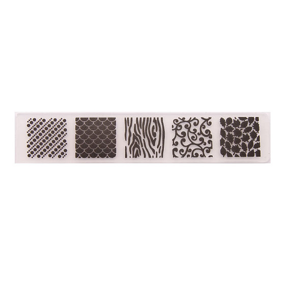 Transparent Plastic Embossing Template Folders, For DIY Scrapbooking/Photo Album Decorative/Embossed Paper, Stamp Sheets, Black