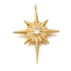 Латунные микро проложить кубического циркония подвески, без кадмия, без никеля и без свинца, звезды прелести