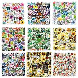 50Pcs PVC Cartoon Stickers, Self-adhesive Waterproof Decals, for Suitcase, Skateboard, Refrigerator, Helmet, Computer, Mobile Phone Shell
