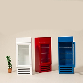 Модель холодильника миниатюрные украшения, аксессуары для кукольного домика с микро-ландшафтом, притворяясь опорными украшениями