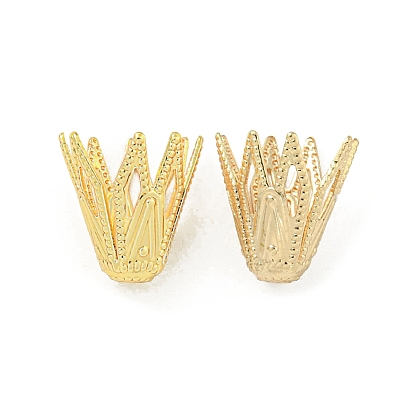 Стойки обшивки латунь крышки шарика, долговечный, без кадмия и без свинца, цветок