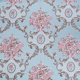 1 полиэстеровая ткань с цветочным узором, товары для поделок своими руками