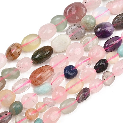 Природные смешанные камень бисер пряди, самородки, упавший камень