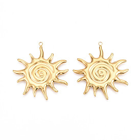 304 подвески из нержавеющей стали, солнечные чары, ионное покрытие (ip)