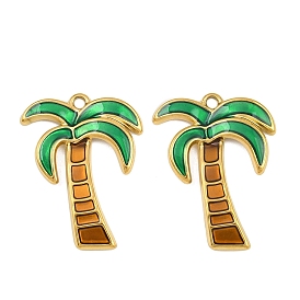 304 нержавеющая сталь с эмалевыми подвесками, ионное покрытие (ip), дерево