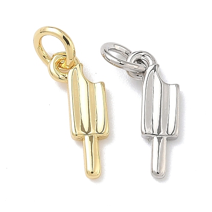 Латунные подвески, мороженое прелести, долговечный, без кадмия и без свинца, стойки покрытие