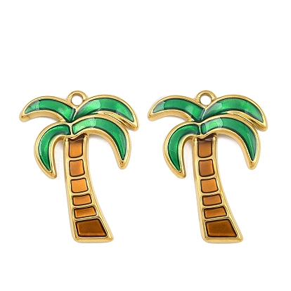 304 нержавеющая сталь с эмалевыми подвесками, ионное покрытие (ip), дерево