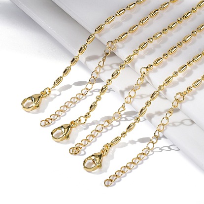 Стойка покрытие латунная цепь ожерелье, долговечный, без свинца и без кадмия