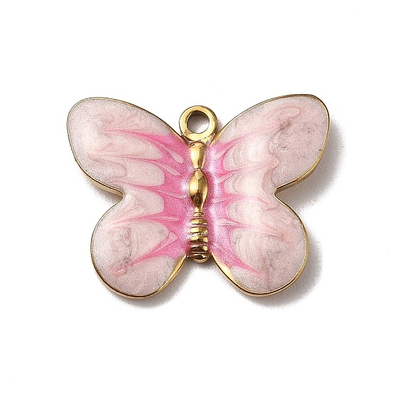304 нержавеющей стальной эмали подвески, очарование бабочки