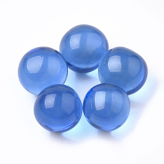 Resin Beads, No Hole/Undrilled, Round