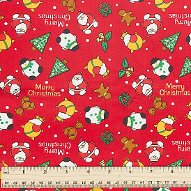 Хлопчатобумажные ткани с рождественской тематикой, поделки товары для рукоделия