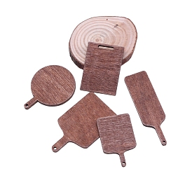 5шт. деревянная разделочная доска мини-модель, аксессуары для кукольного домика с микро-ландшафтом, притворяясь опорными украшениями