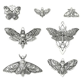 35 шт 7 стили подвески из сплава в тибетском стиле, прелести мотылька
