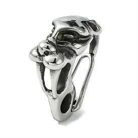 Тибетский стиль 304 пружинные кольца из нержавеющей стали