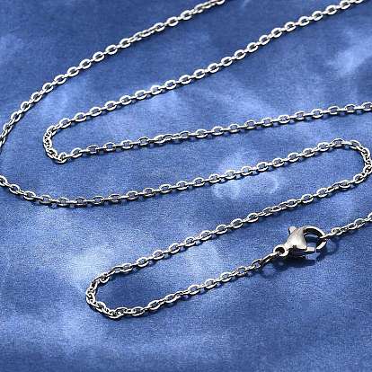 Колье классические однотонные 304 мужские из нержавеющей стали мужские унисекс колье цепочки