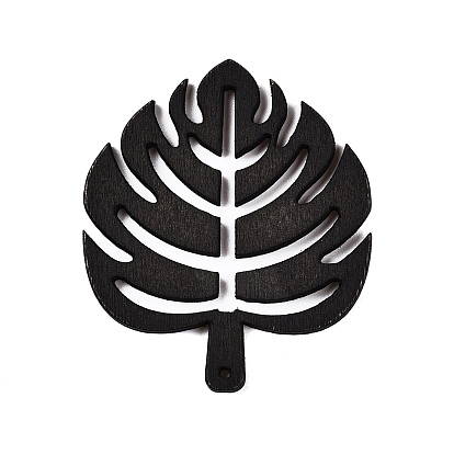 Кулоны из натурального тополя, окрашенные, дерево