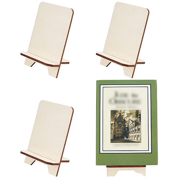 4 комплекты настольных подставок из дерева, украшение дома