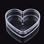 Plastic Bead Containers, Heart
