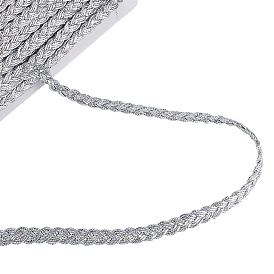 Плетеные полиэстеровые кружевные ленты, с картонной карточкой