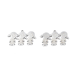 201 Stainless Steel Pendants, Girl