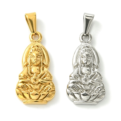 Вакуумное покрытие pvd 304 подвески из нержавеющей стали, Очарование Авалокитешвары