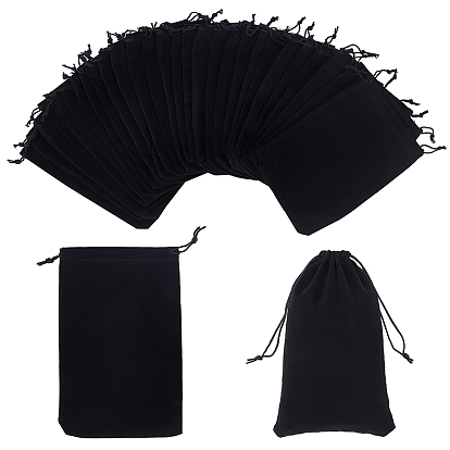 Прямоугольник бархат пакеты, мешки для подарков на рождество