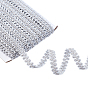 Polyester Braided Lace Trim, Sewing Centipede Lace Ribbon, for Clothes Accessories and Curtains Accessories