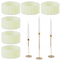 20Pcs Silicone Stretch Rings, Candle Protector Rings