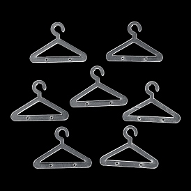 Accessoires d'affichage de boucle d'oreille en acrylique transparent, pour support organisateur de boucle d'oreille, forme de cintre
