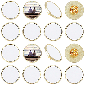 20 коробки, набор для изготовления заготовок для сублимационной броши «сделай сам», набор для изготовления булавок, в том числе оправы для броши из цинкового сплава и кабошоны