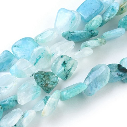Natural Hemimorphite Beads Strands, Nuggets