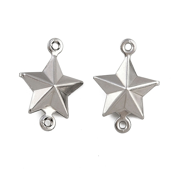 304 подвески из нержавеющей стали, звездные ссылки, не тускнеет