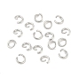 304 Stainless Steel Open Jump Rings, Round
