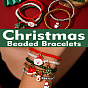 Рождественские 304 браслеты из нержавеющей стали с эмалированными подвесками, Браслеты из стеклянного бисера на резинке для женщин и мужчин