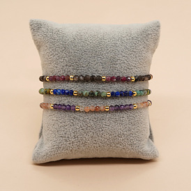 Bracelet pour femme de style bohème avec fermoir mousqueton en perles de cuivre de 1 mm et chaîne de bijoux de grande valeur.