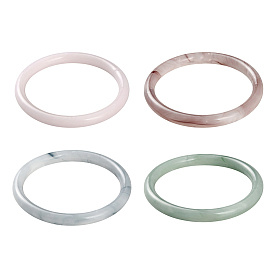 4шт. 4 цветные стеклянные браслеты для женщин