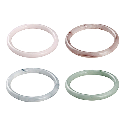 4шт. 4 цветные стеклянные браслеты для женщин