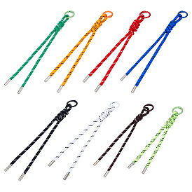 8 шт. нейлоновых подвесных украшений, с литыми пружинными кольцами