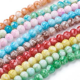 Glass Beads Strands, Round