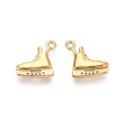 304 подвески из нержавеющей стали, роликовые коньки, ионное покрытие (ip), реальный 18 k позолоченный