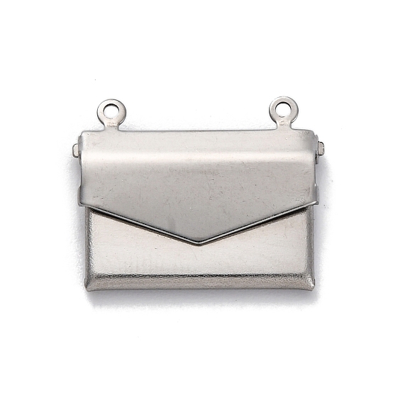 304 подвески из нержавеющей стали, конверт очарование, анти-тускнение