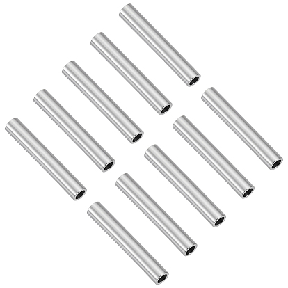 10шт. 925 бусины-трубки из стерлингового серебра